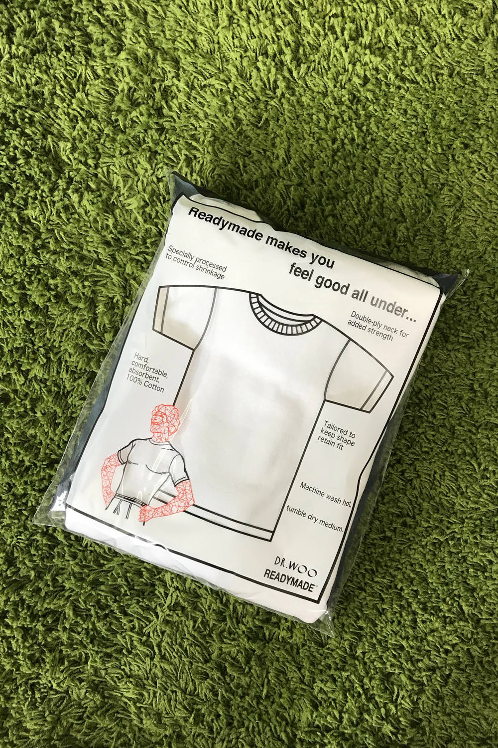 READYMADE - READYMADE ✖︎ Dr.Woo 3 PACK TEE | laid-back