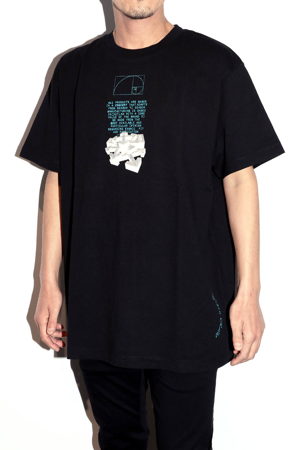 OFF-WHITE - DRIPPING ARROWS S/S OVER TEE | laid-back